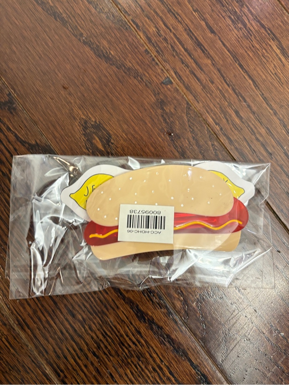 Jenny Lemons Hot Dog French Barrette - Picture 4 of 5